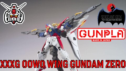 Model Build (Sped up) XXXG 00W0 WING GUNDAM ZERO