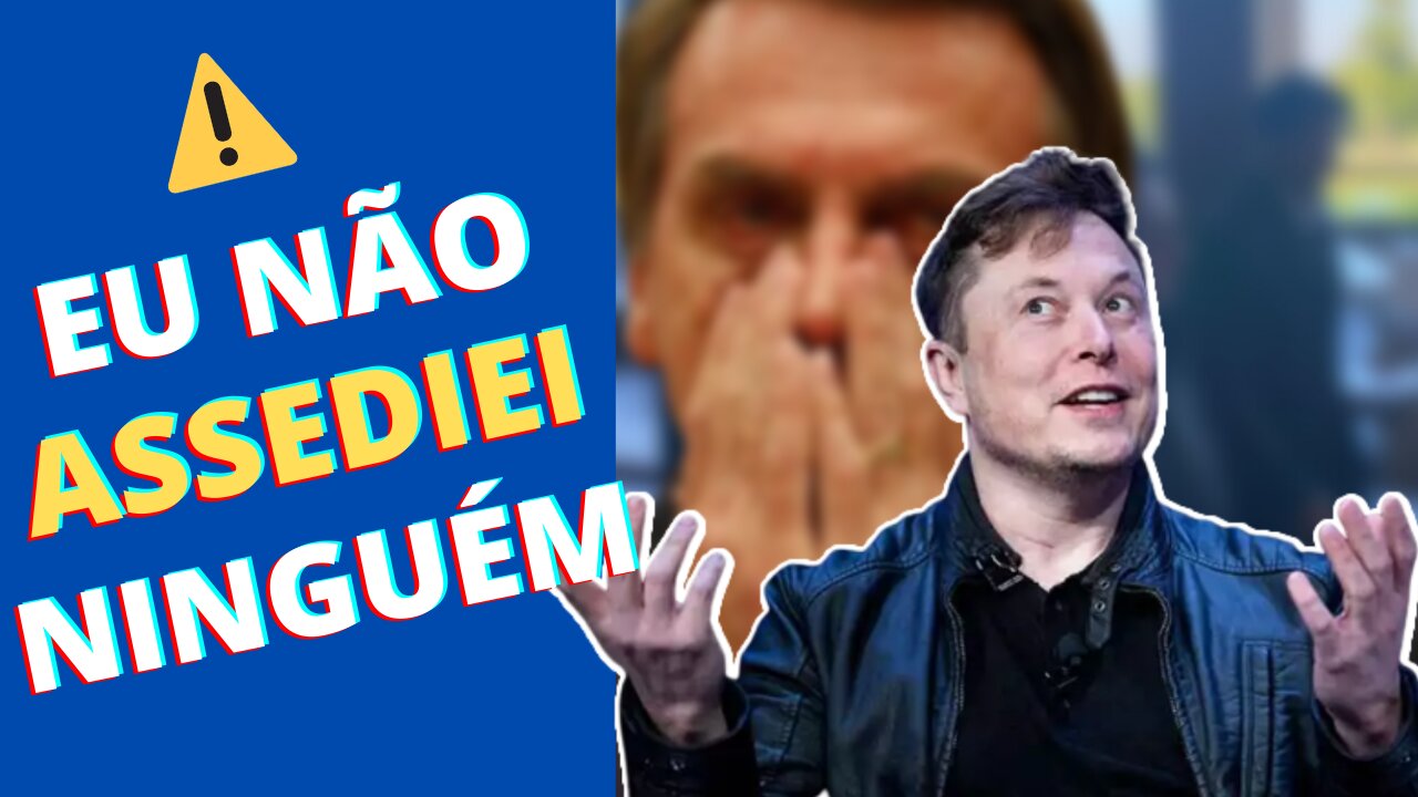 URGENTE, Ellon Musk nega acusação de assédio sexual em dia de encontro com Bolsonaro