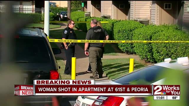 Woman shot at apartment near 61st and Peoria