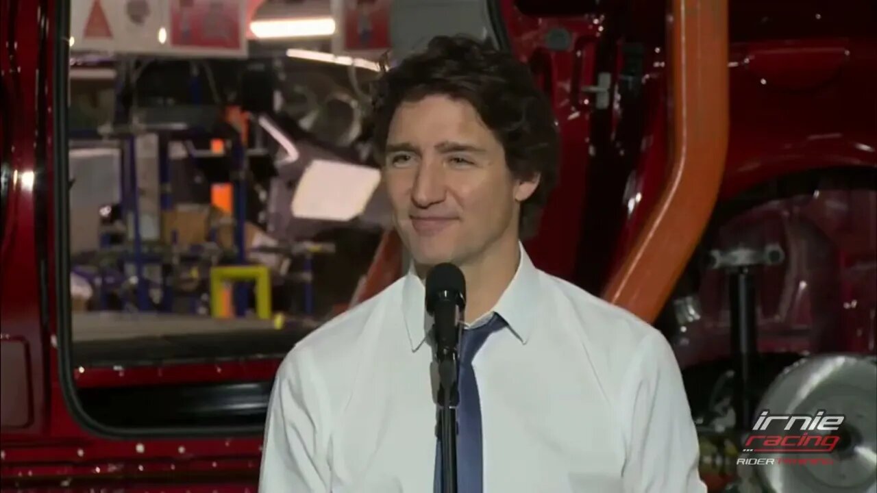 Trudeau Loses it! | IrnieracingNews