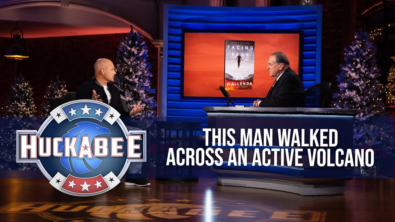 What Made The Guy That Walked Above An ACTIVE VOLCANO Scared | Nik Wallenda | Jukebox | Huckabee