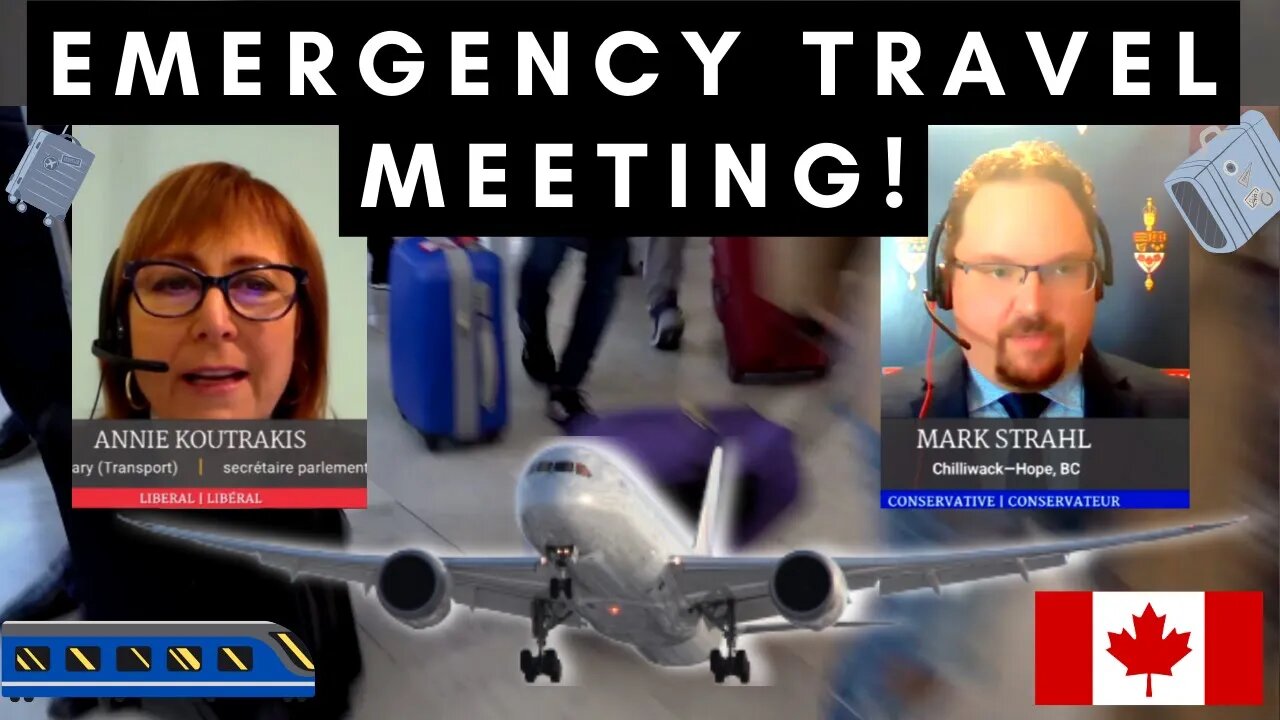 MP DUST UP! Breaking! Emergency TRAVEL CRISIS Meeting Skirmish (defending Minister vs. Canadians)