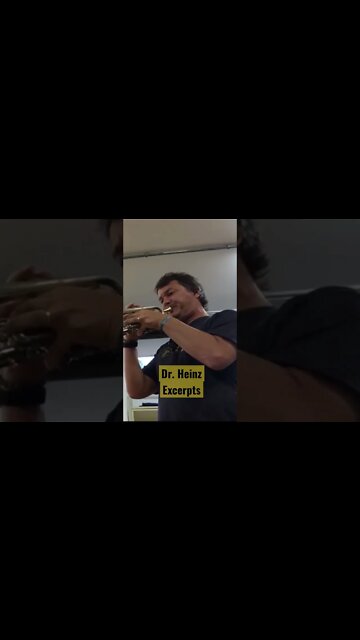 [TRUMPET EXCERPTS] - Pulcinella, Igor Strawinsky - Solo finalle - Heinz Karl Schwebel