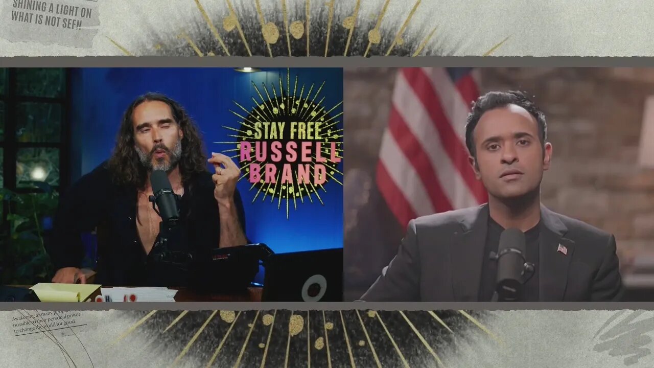 Vivek Ramaswamy on Stay Free with Russell Brand: Free speech