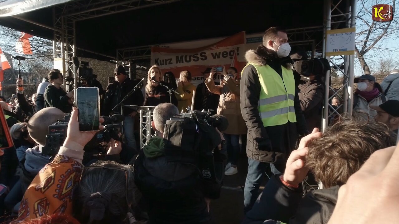 Edit spricht auf der Wiener Demo "Für die Freiheit" am 6. März 2021 - 5. Teil