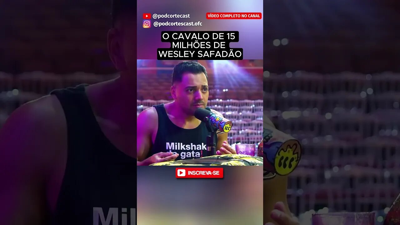 O CAVALO DE 15 MILHÕES DE WESLEY SAFADÃO #shorts #tirú #tirullipa #tirullipashow #wesleysafadão