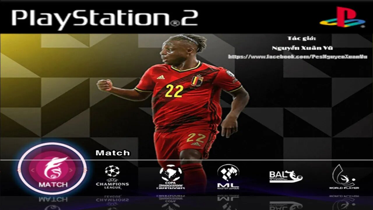 PES 2022 (PS2) NGUYEN XUAN VU PLAYSTATION 2