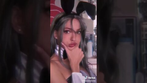 Sexy bunny suit🥵#shorts #bunnygirl #trendingshorts #lingerie