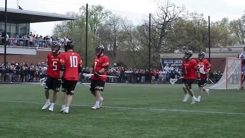 Maryland tops Hopkins in 3OTs