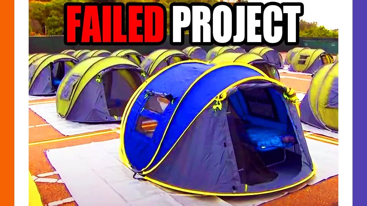 Free Homeless Tents Remain Unused 🟠⚪🟣 NPC Politics