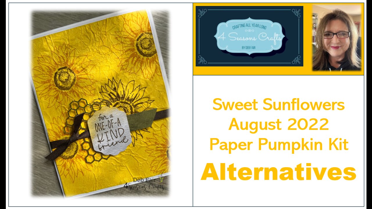 Sweet Sunflower Paper Pumpkin August 2022 Alternatives