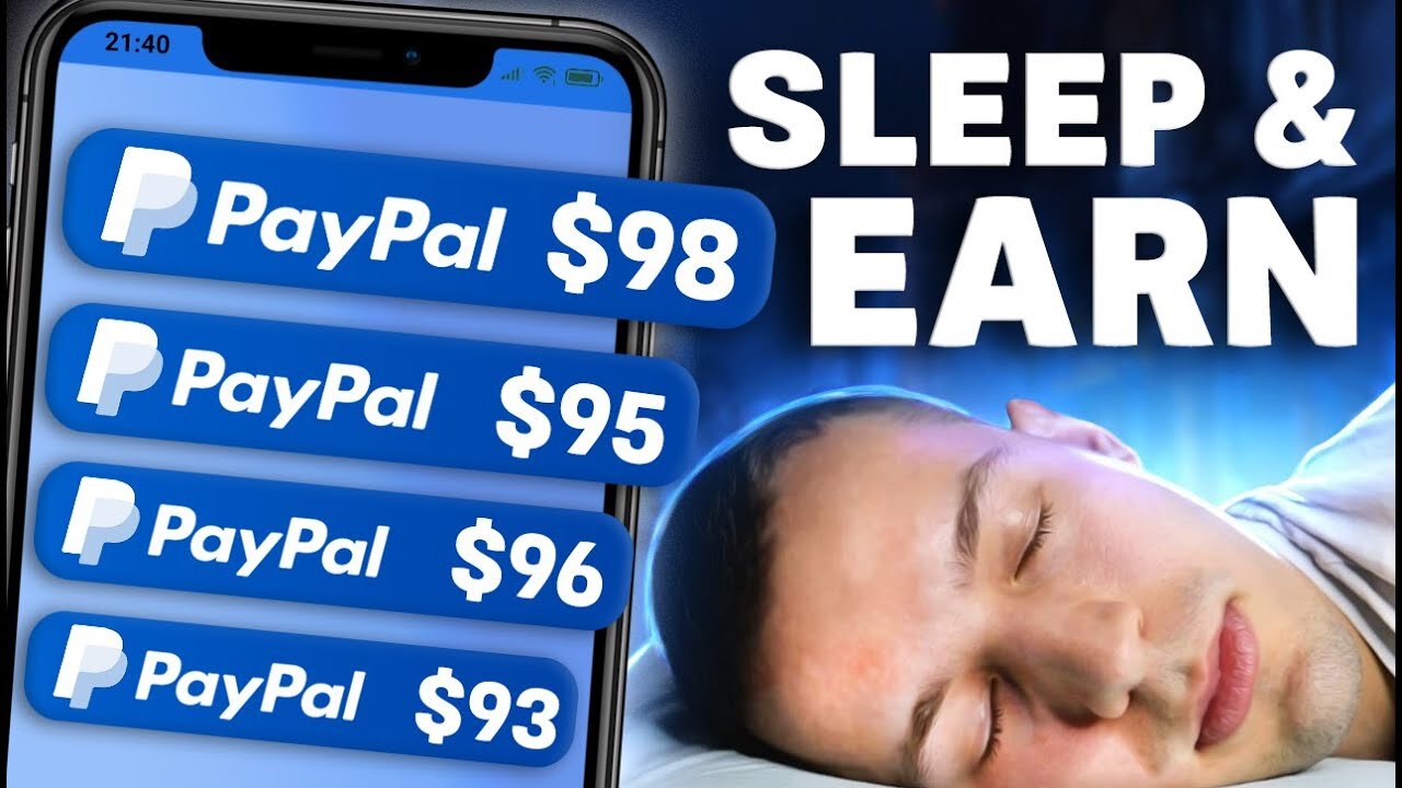 Sleep & Get $100 Per Hour (Make Money Online)