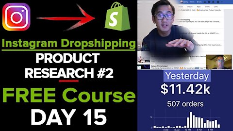 [Free Course 15/21] Instagram Dropshipping: PRODUCT RESEARCH #2 Facebook Search Method