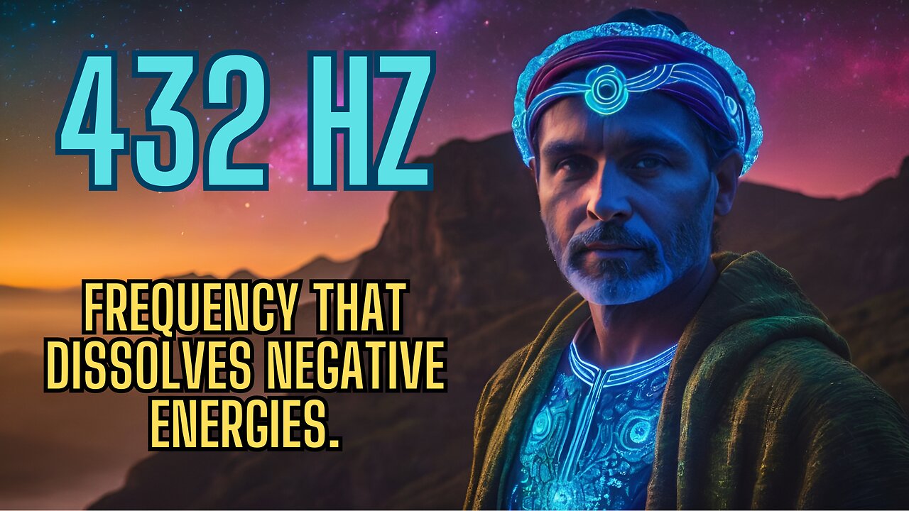 432 HZ HEALING FREQUENCIES: BANISH NEGATIVE ENERGIES WITH HARMONIC RESONANCE