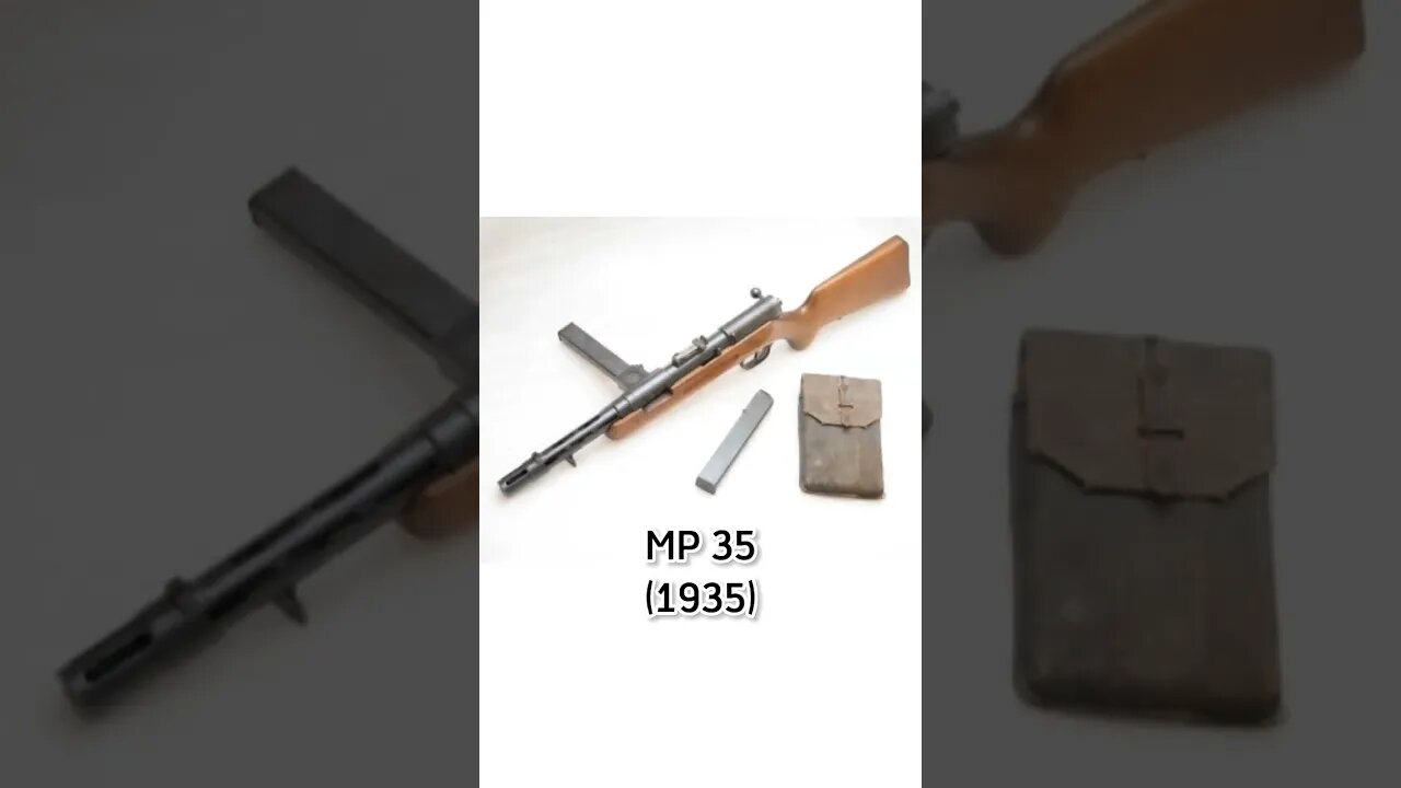 evolution of MP Submachine gun #military #submachinegun #mp5 #german