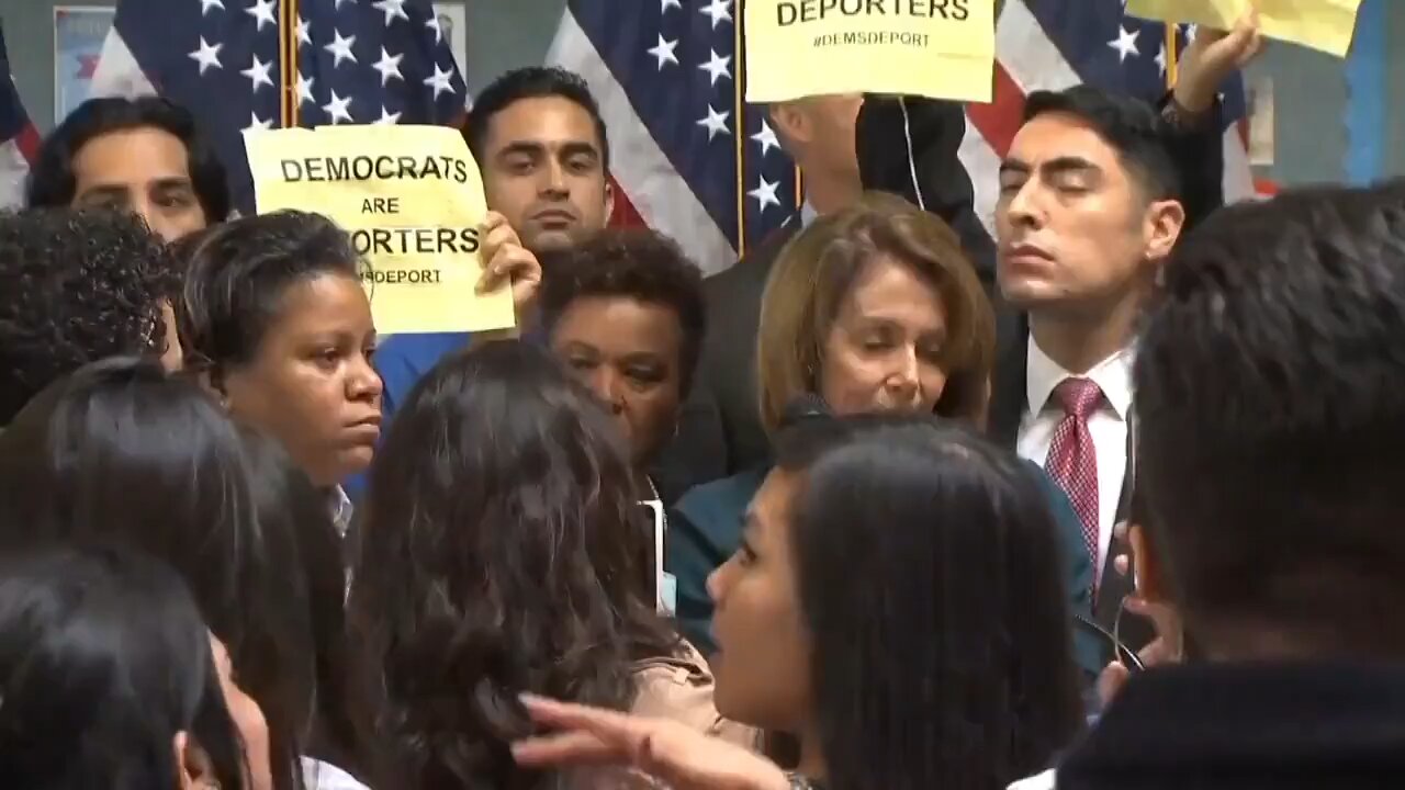 Nancy Pelosi and the Latinos Community clash. Yikes.