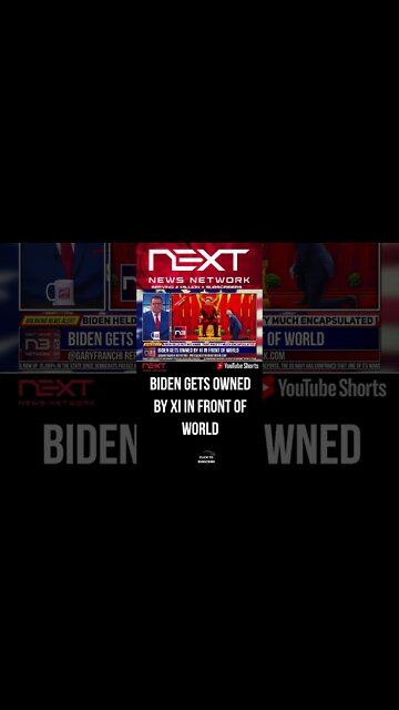 Biden Gets Owned by Xi in Front of World #shorts