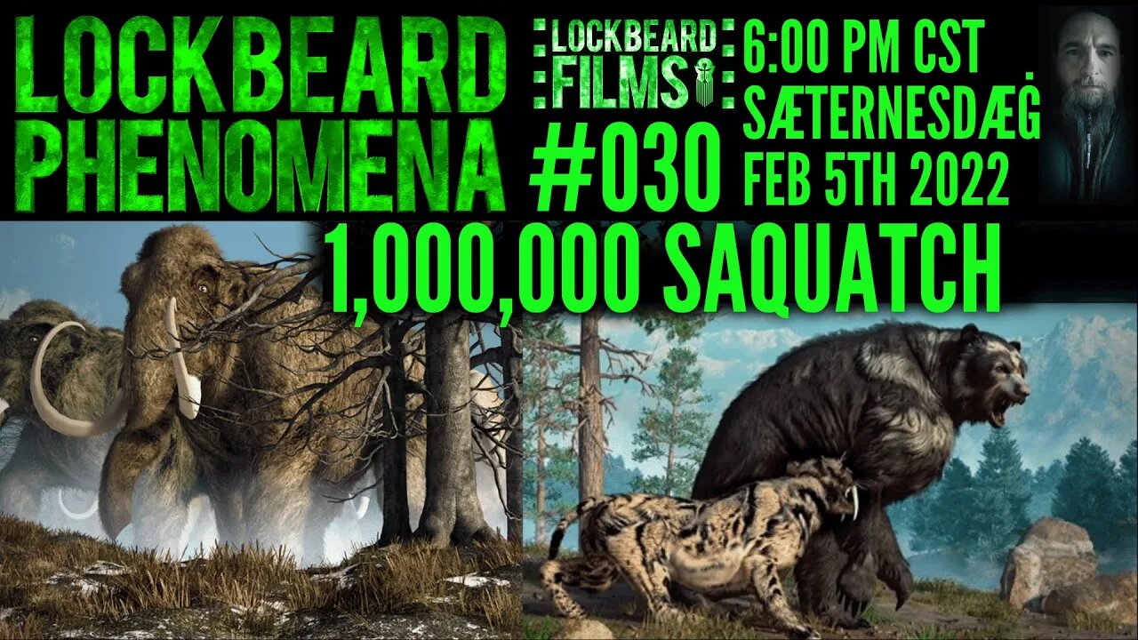 LOCKBEARD PHENOMENA #030. 1,000,000 Sasquatch