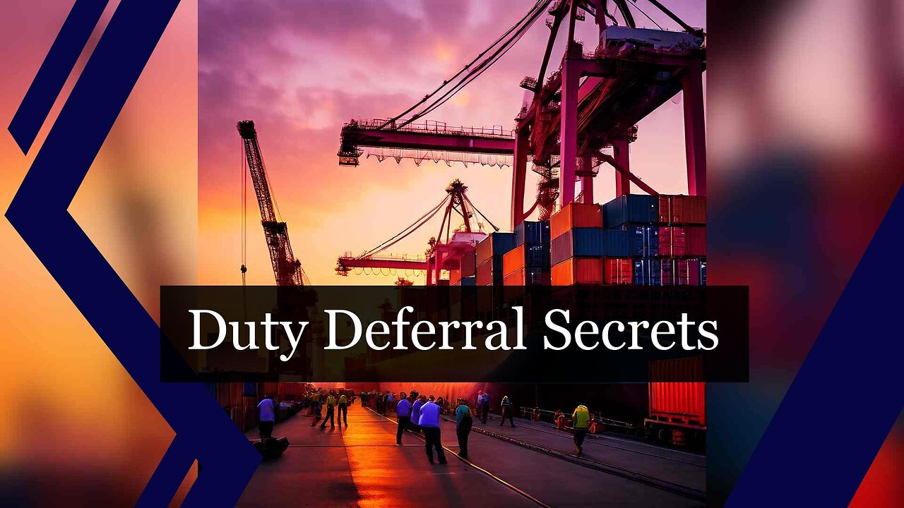 Maximizing Cash Flow: How a Customs Broker Can Help with Duty Deferral Programs