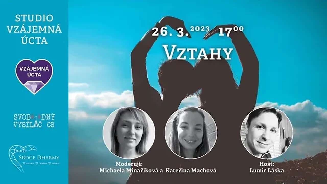 2023 03 26 Lumír Láska, Katka Machová, Michaela Minaříková - Vztahy mezi lidmi