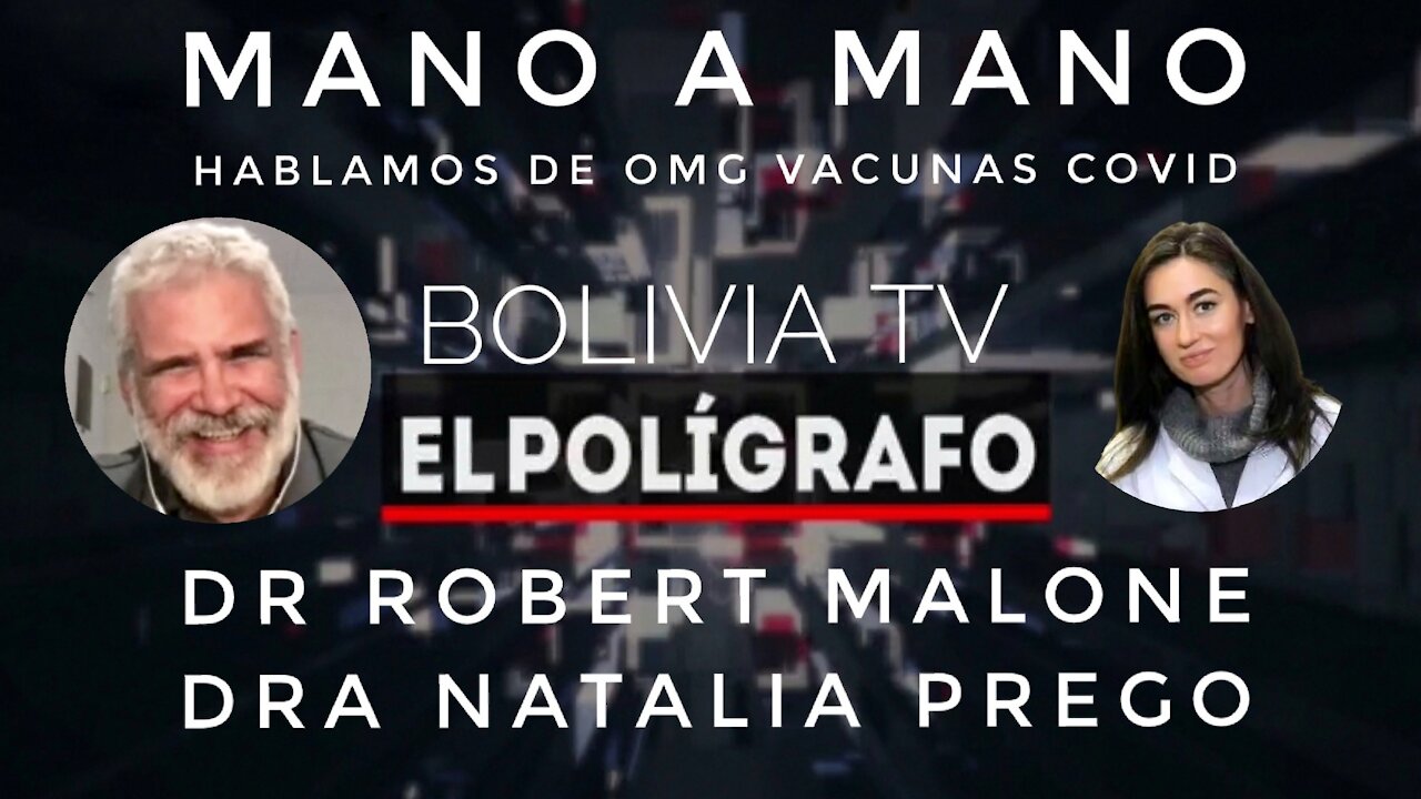 ROBERT MALONE CON NATALIA PREGO MANO A MANO HABLAMOS SOBRE VACUNAS Y SALUD