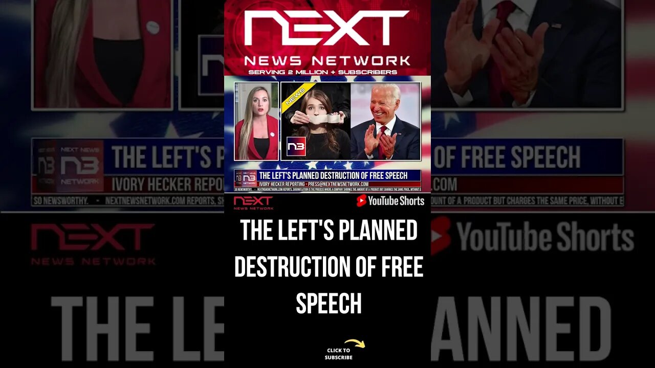 The LEFT'S PLANNED Destruction Of Free Speech #shorts