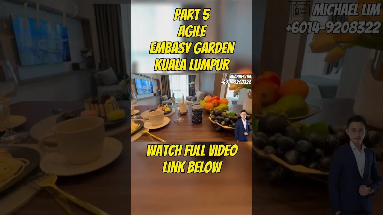 Part 5 Agile Embassy Garden, EPIC Living in KL #shorts #short #shortvideo #shortsvideo #shortsfeed