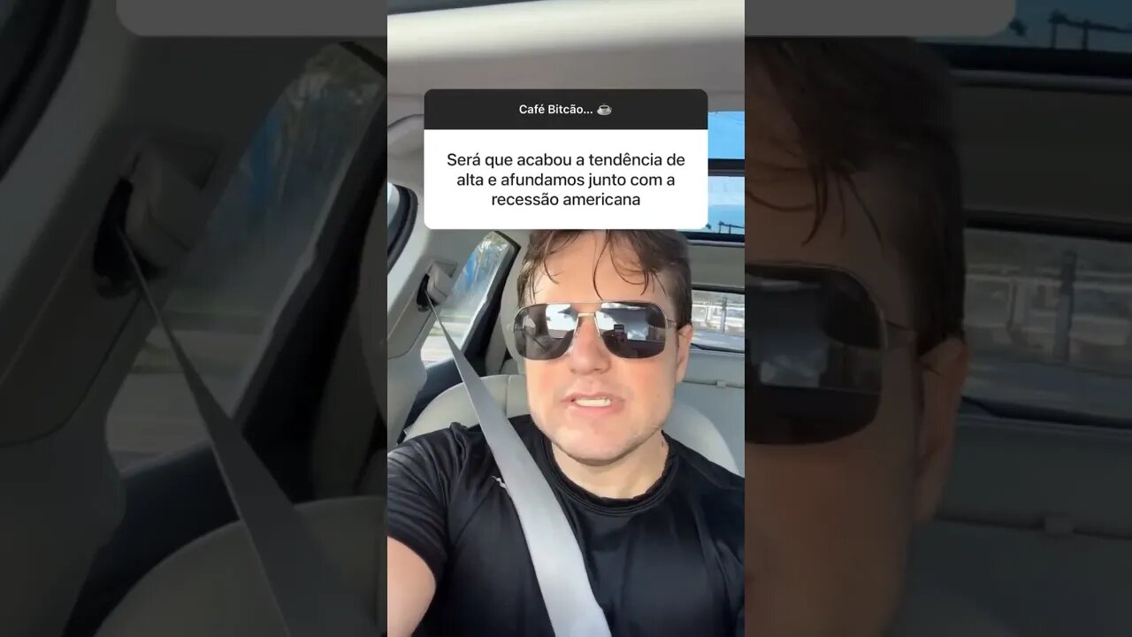 VEM RECESSÃO POR AÍ? ACABOU A ALTA DAS CRIPTOS? Augusto Backes #shorts