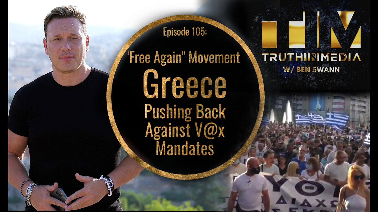 "Free Again" Movement in Athens, Greece Pushing Back Against Vax Mandates