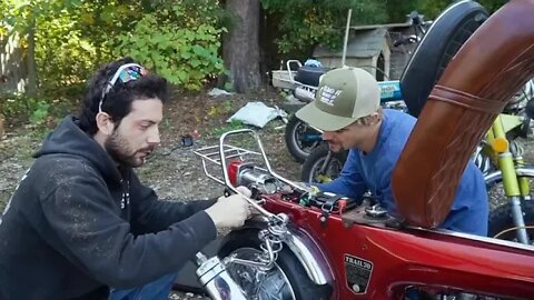 Riding + 500 + miles + on + 70’s + Honda + MINI + BIKES + to + Find + Ike’s + ABANDONED + Mountain +