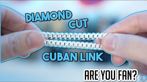 HOW DO YOU FEEL ABOUT A DIAMOND CUT CUBAN LINK CHAIN?