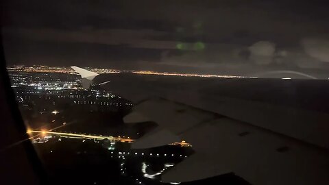 Emirates A380 - Late Night Take off