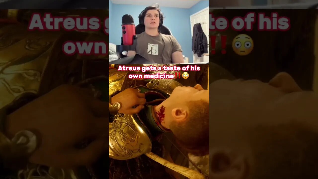 Atreus Kills Himself As Modi⁉️😳 | #shorts #godofwarragnarok #gaming