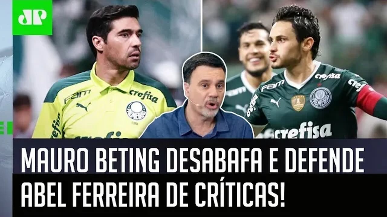"É MUITO INJUSTO falar que o Abel..." Mauro Beting DESABAFA e DEFENDE o técnico do Palmeiras!