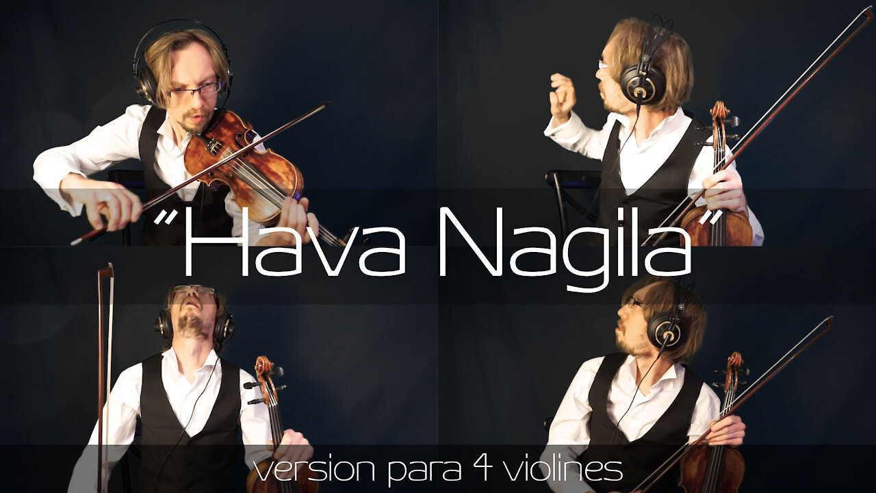 Hava Nagila violin cover - videoclip