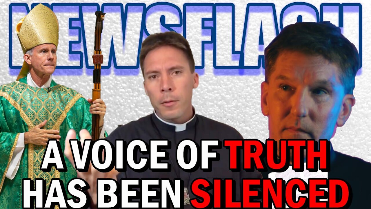 NEWSFLASH: Bp. Strickland "It Seems a Voice of Truth has been Silenced"!