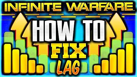 HOW TO STOP LAG IN INFINITE WARFARE + MODERN WARFARE REMASTERED! EASY WAYS TO FIX LAG & CONNECTION!