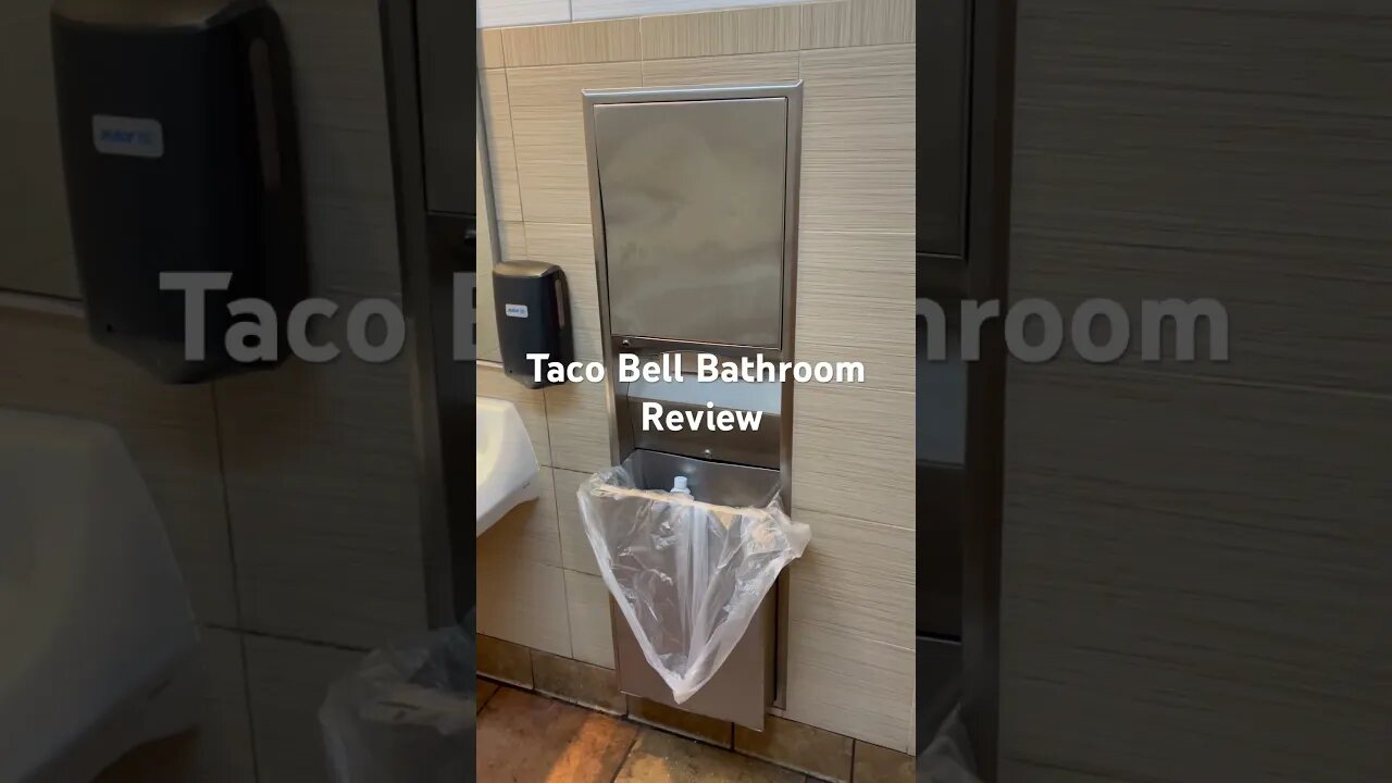 I reviewed a Taco Bell bathroom. Does it hold up with Chick-fil-A? #tacobell