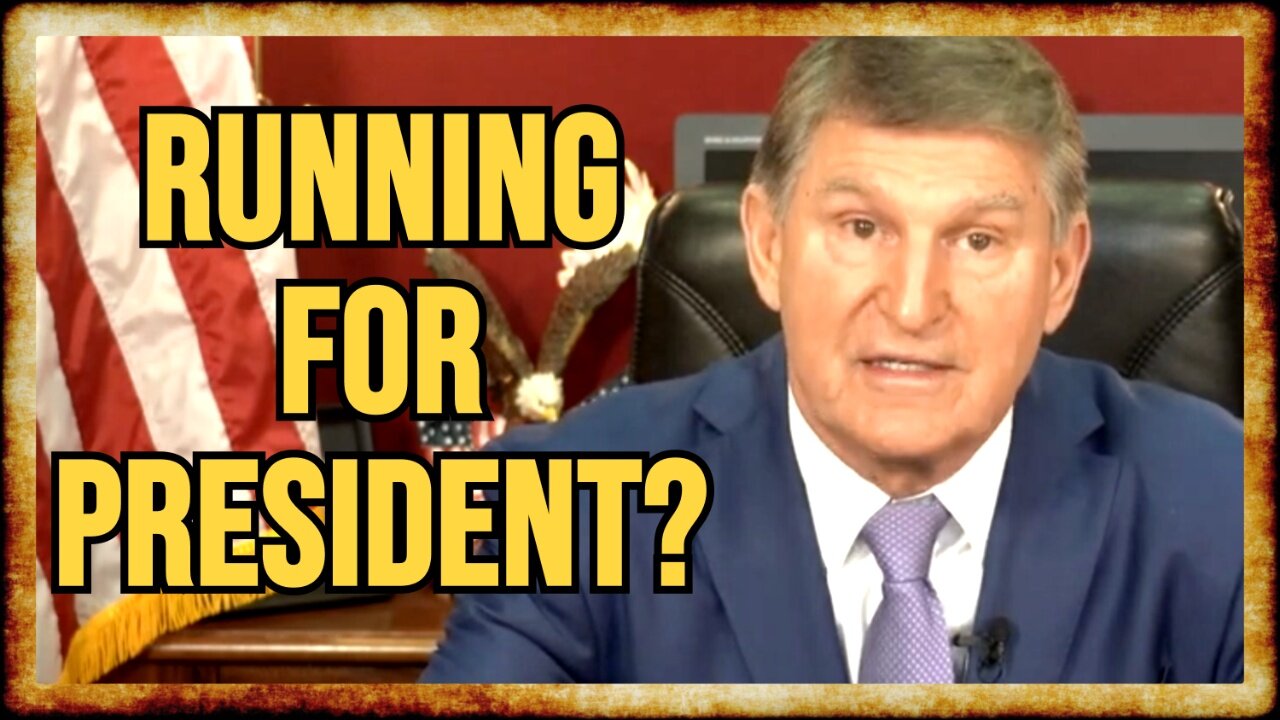 Joe Manchin LEAVING Senate, Sparking THIRD PARTY Presidential Rumors