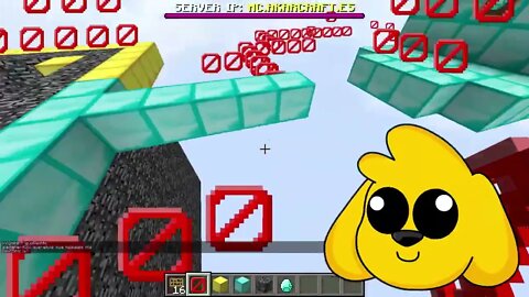 FANS vs UN BLOQUE en MINECRAFT