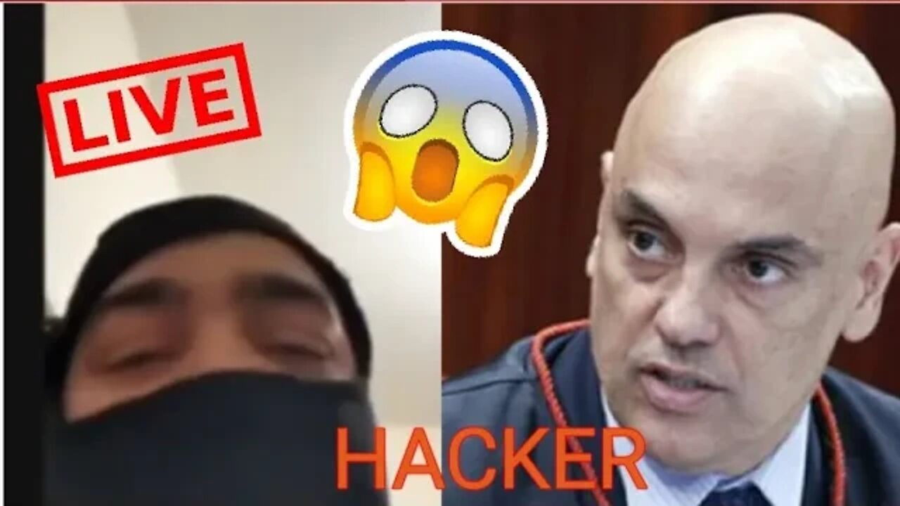 LIVE ALEXANDRE DE MORAES REMOVE A LUVE DO HACKER GERSON PARA ESCONDER AS PROVAS