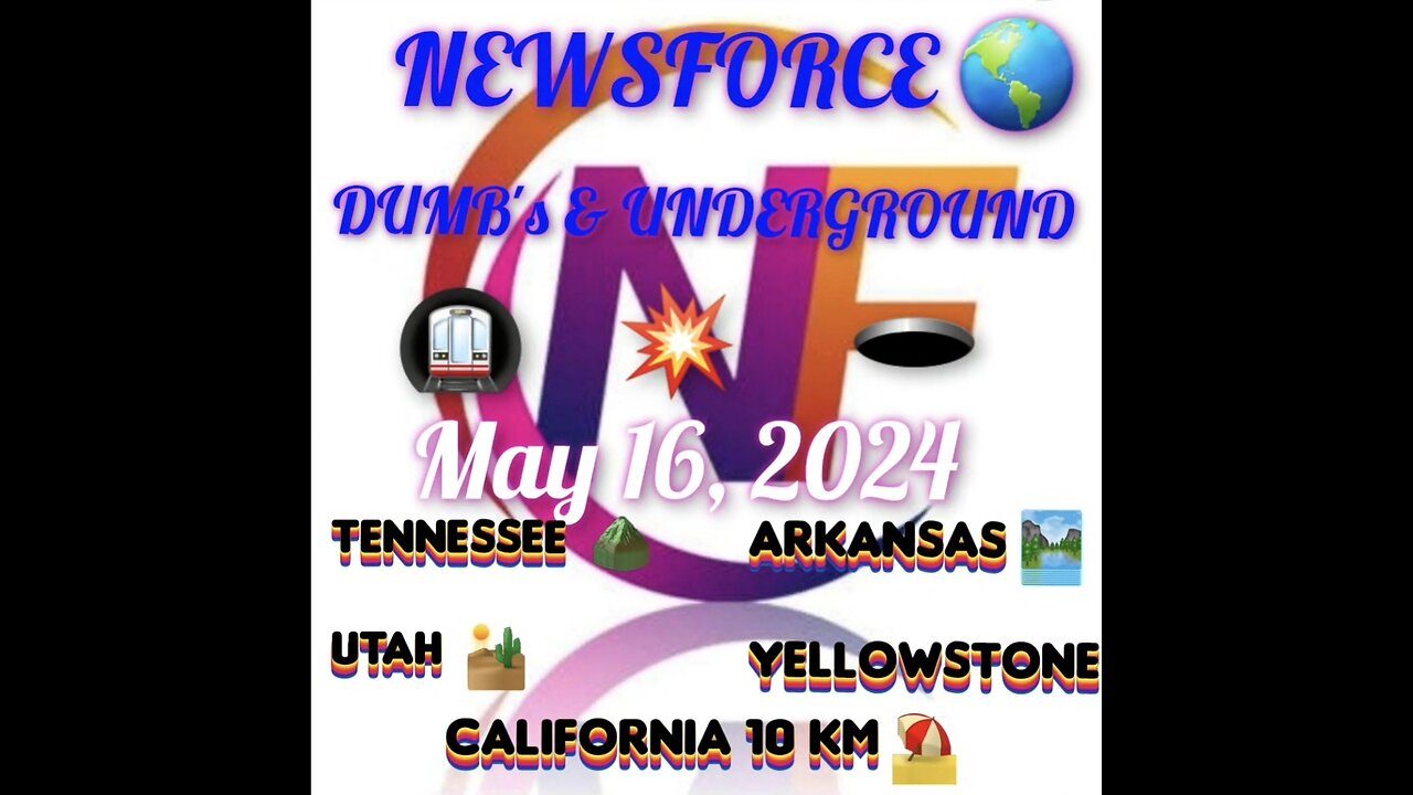 Newsforce 🌎 May 16, 2024 - DUMB's & UNDERGROUND Report - THE INVISIBLE WAR