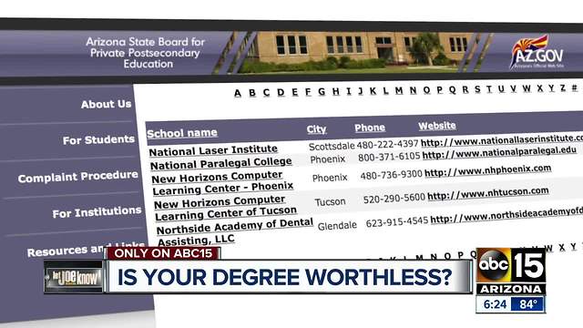 How to find out if an online degree is legitimate or a waste of money