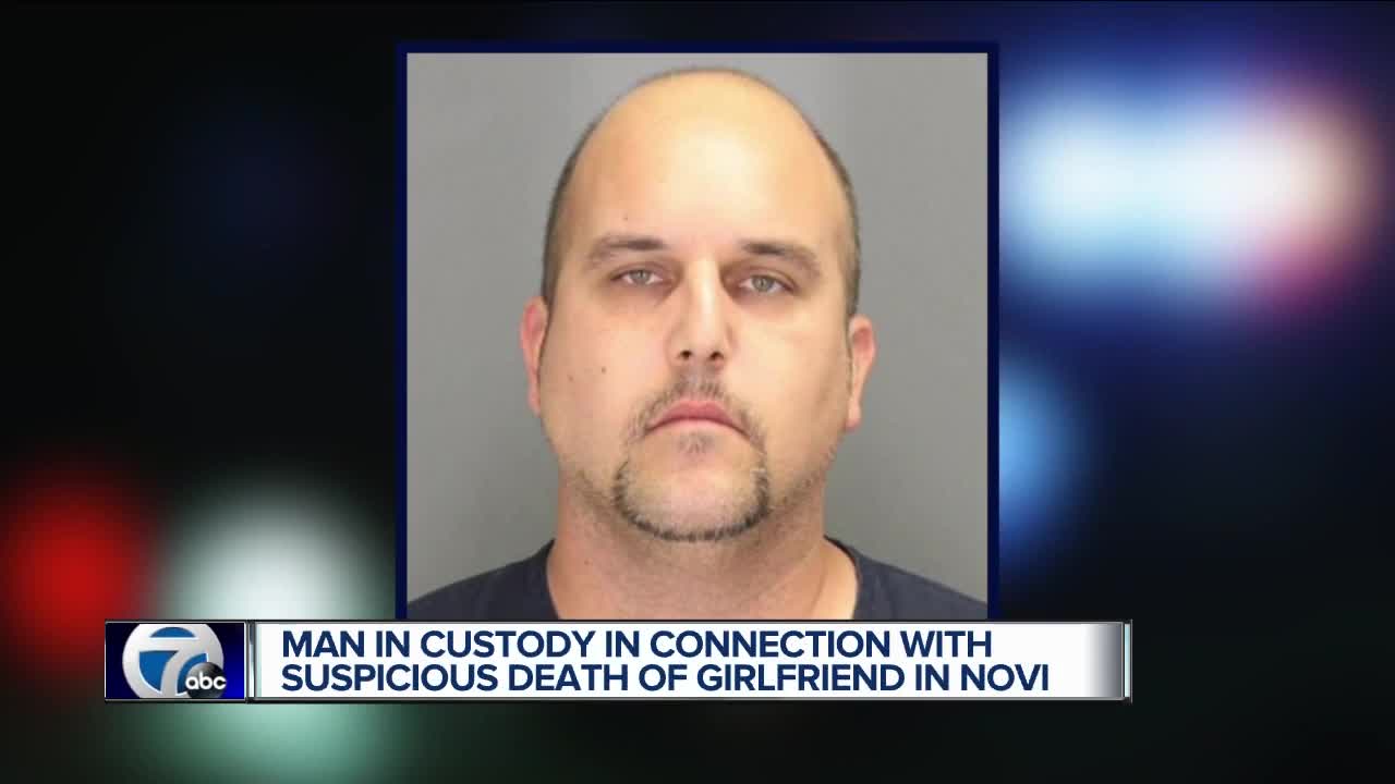 Man turns himself in after girlfriend's suspicious death in Novi
