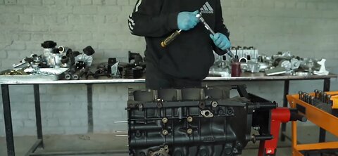 Engine assembly for Gaz 66 Part 10