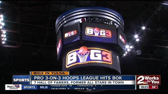 With Russell Westbrook courtside, Ice Cube's Big3 League makes stop in Tulsa