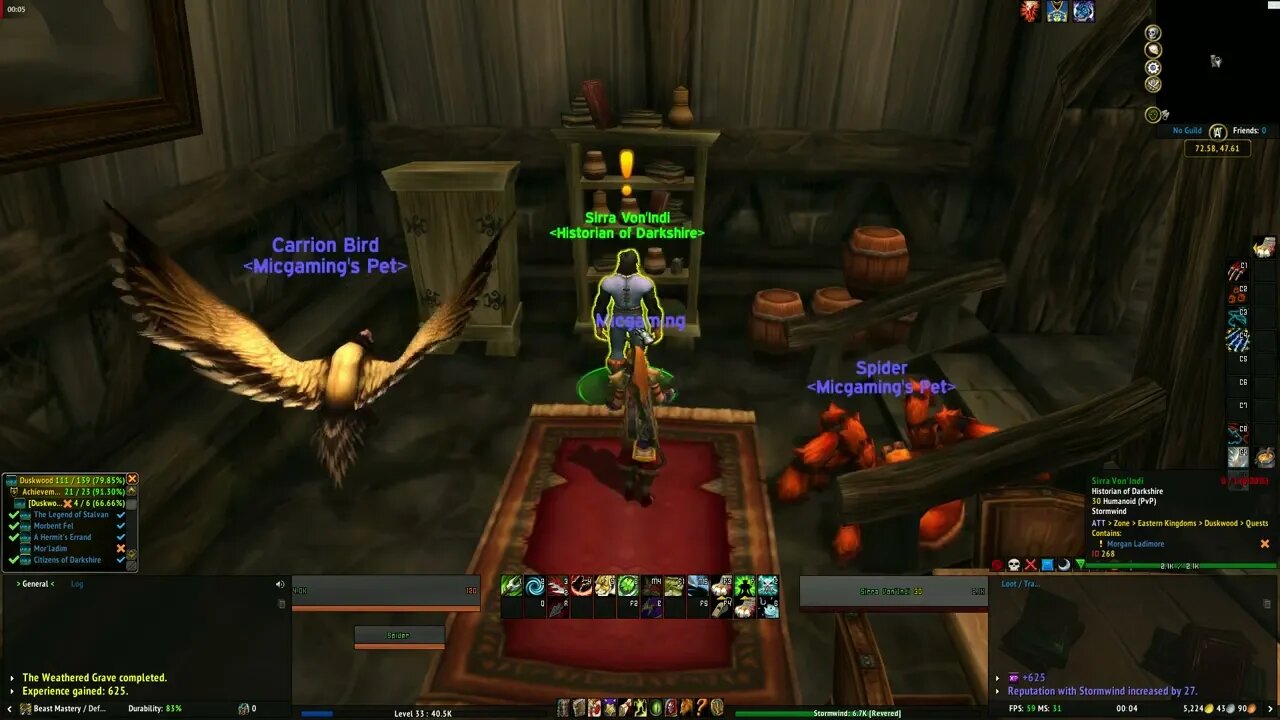 World of Warcraft Morgan Ladimore