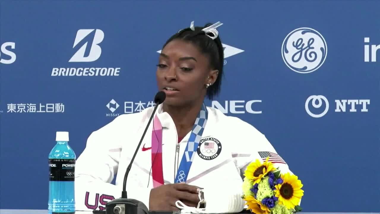 Simone Biles, Naomi Osaka put spotlight on athletes' mental health, local athlete says open conversation is crucial