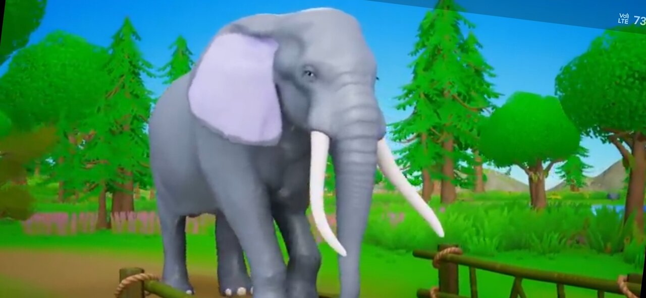 Zoo Animals Great Escape Adventure - Lion Tiger Elephant Monkey Fox Deer Giraffe Animal Cartoons