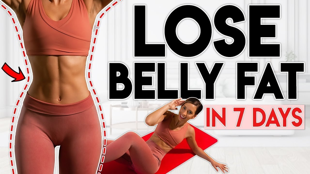 LOSE BELLY FAT IN 7 DAYS Challenge | Lose Belly Fat In 1 Week At Home | Lose Belly Fat Permanently